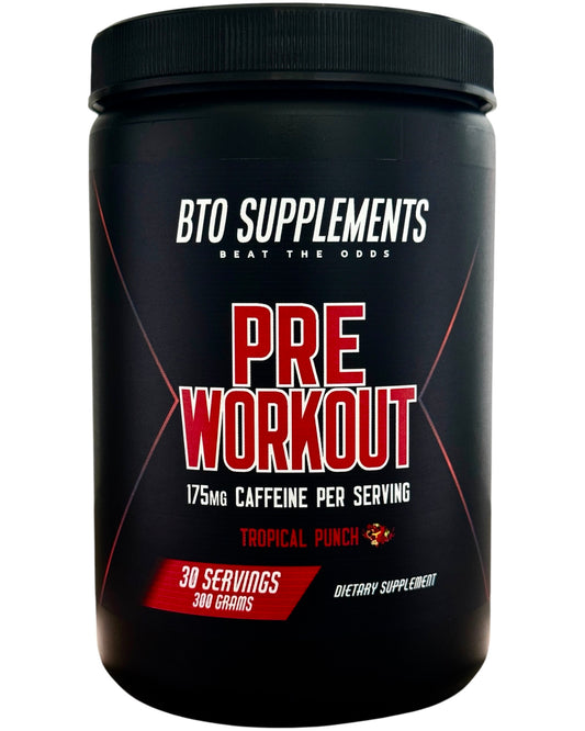 BTO SUPPLEMENTS PREWORKOUT