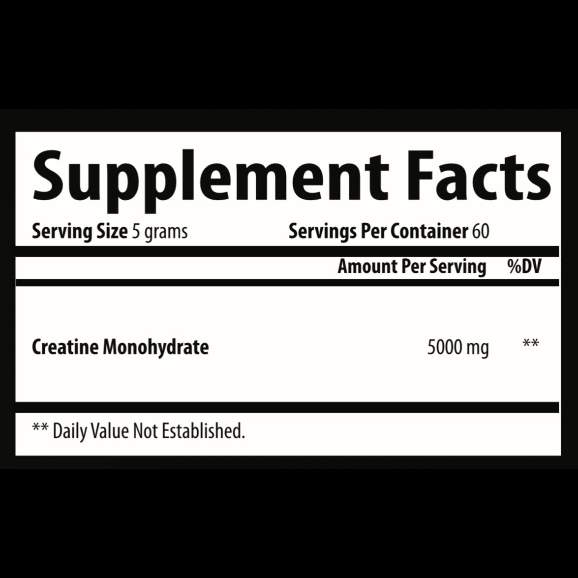 BTO SUPPLEMENTS CREATINE